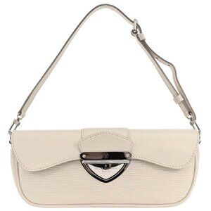 Louis Vuitton White Epi Pochette Montaigne Handbag M5929J TH2037 125331